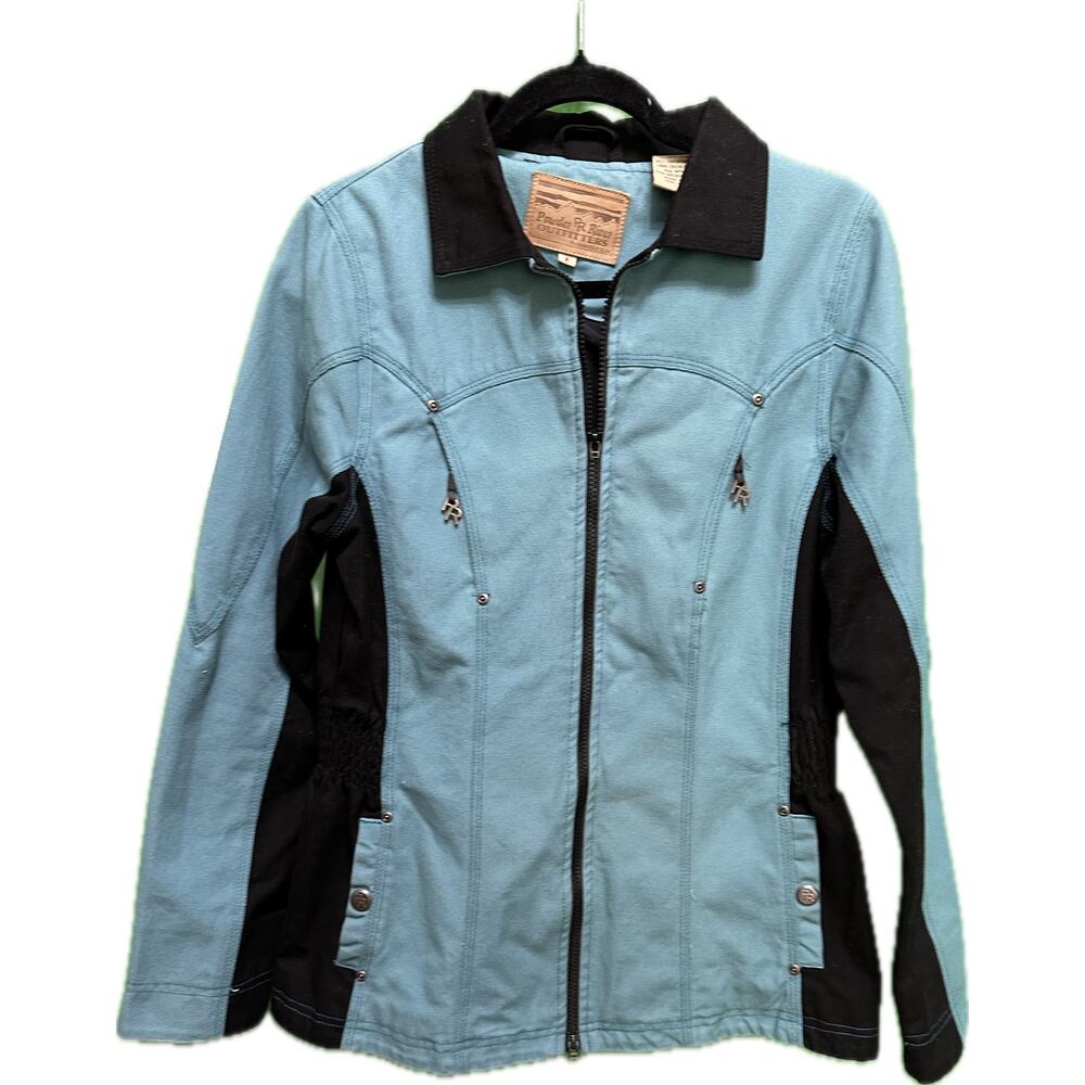 Powder River Outfitters Jacket Medium Blue Coat
